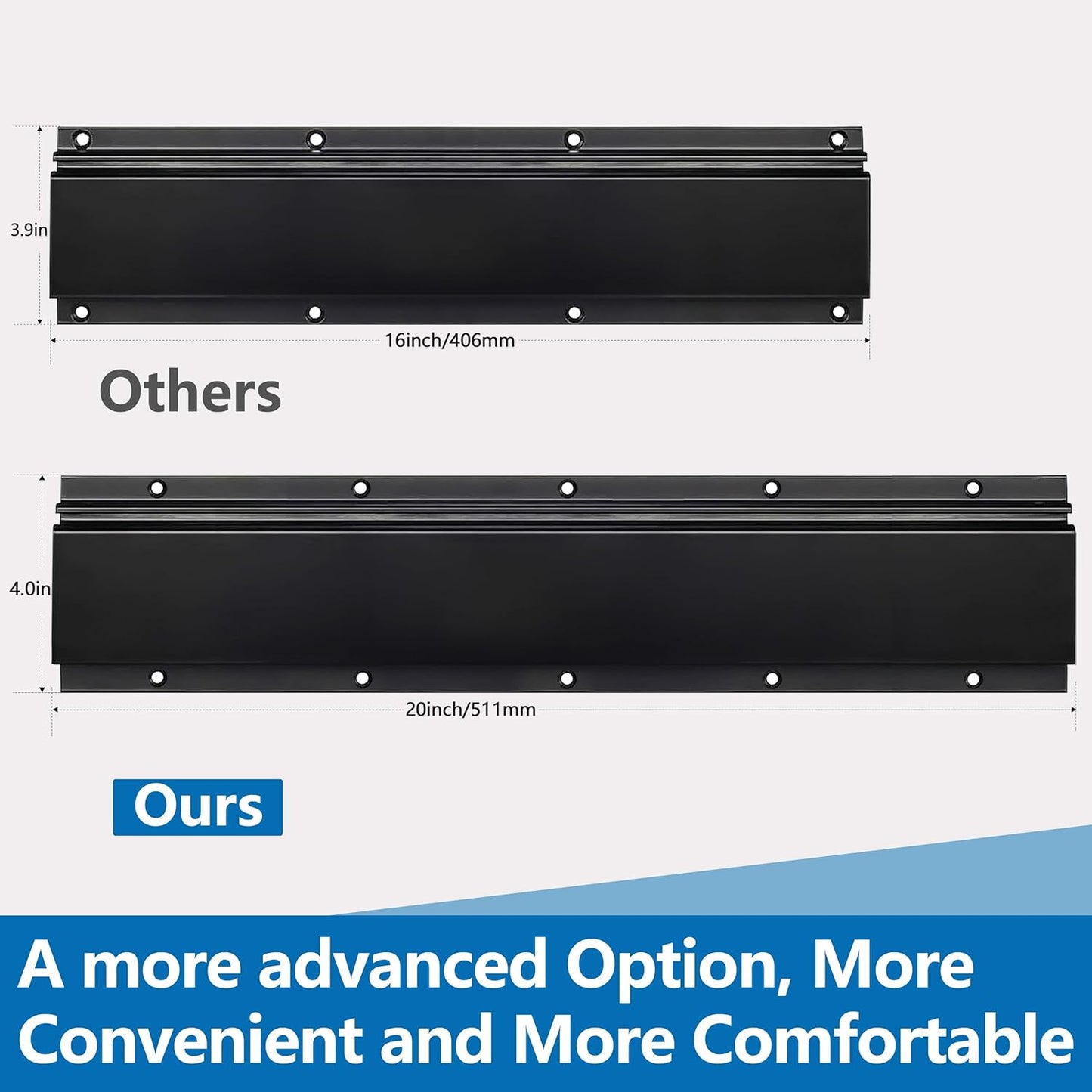 Sinoer Bike Storage Rack,Bike Storage Hanger, 4 Bikes + 3 Helmets Heavy Duty Bike Storage Vertical Bike Rack Holds up to 66lbs, 20 inches / 511mm -2 Rails