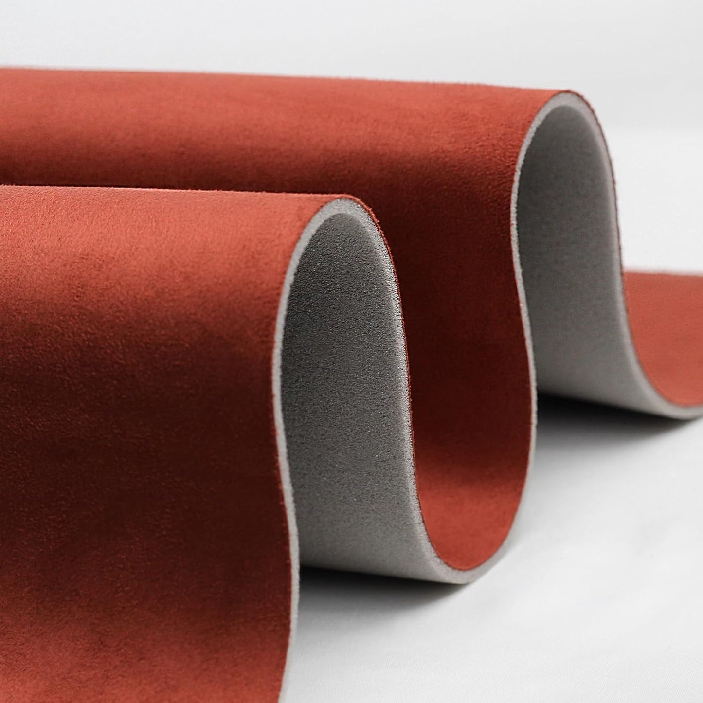 Suede Headliner Fabric with Foam Backing - Black Suede Headliner Material for Car/Truck/SUV/RV Roof, Home Repair/DIY Headliner Material Automotive Headliner Fabric (Burgundy, 96"×60“)