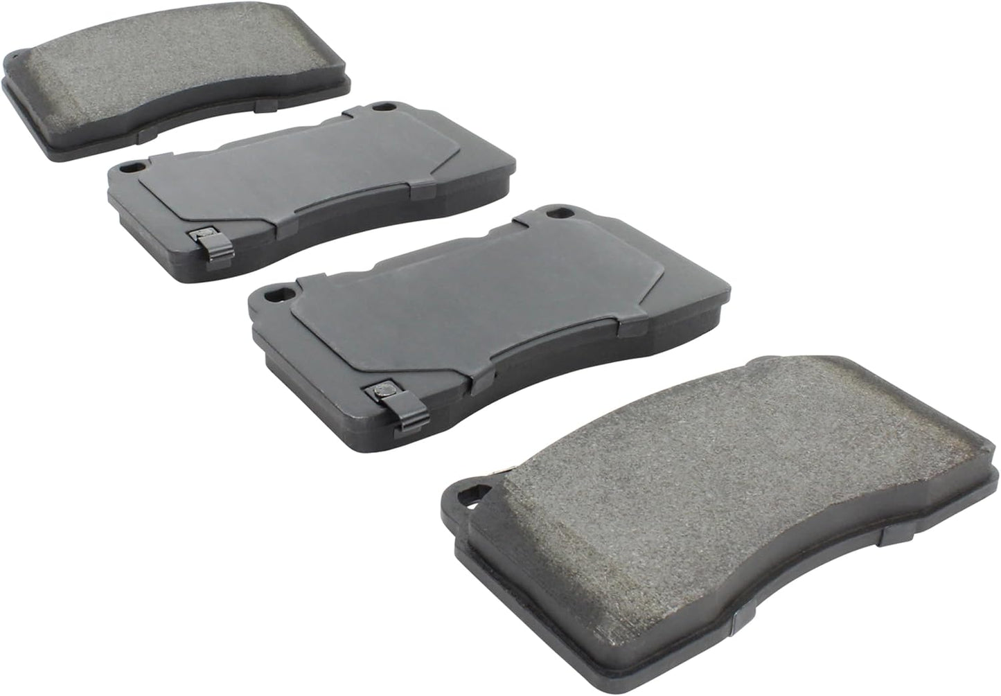 Premium Semi-Metallic Front Brake Pads (1001-1001M) Compatible with 2003-2024 Cadillac/Chevrolet/Ford/Honda/Subaru/Toyota (ATS/BRZ/Camaro/Civic/Corvette/CT6/CTS/Mustang/WRX & More)