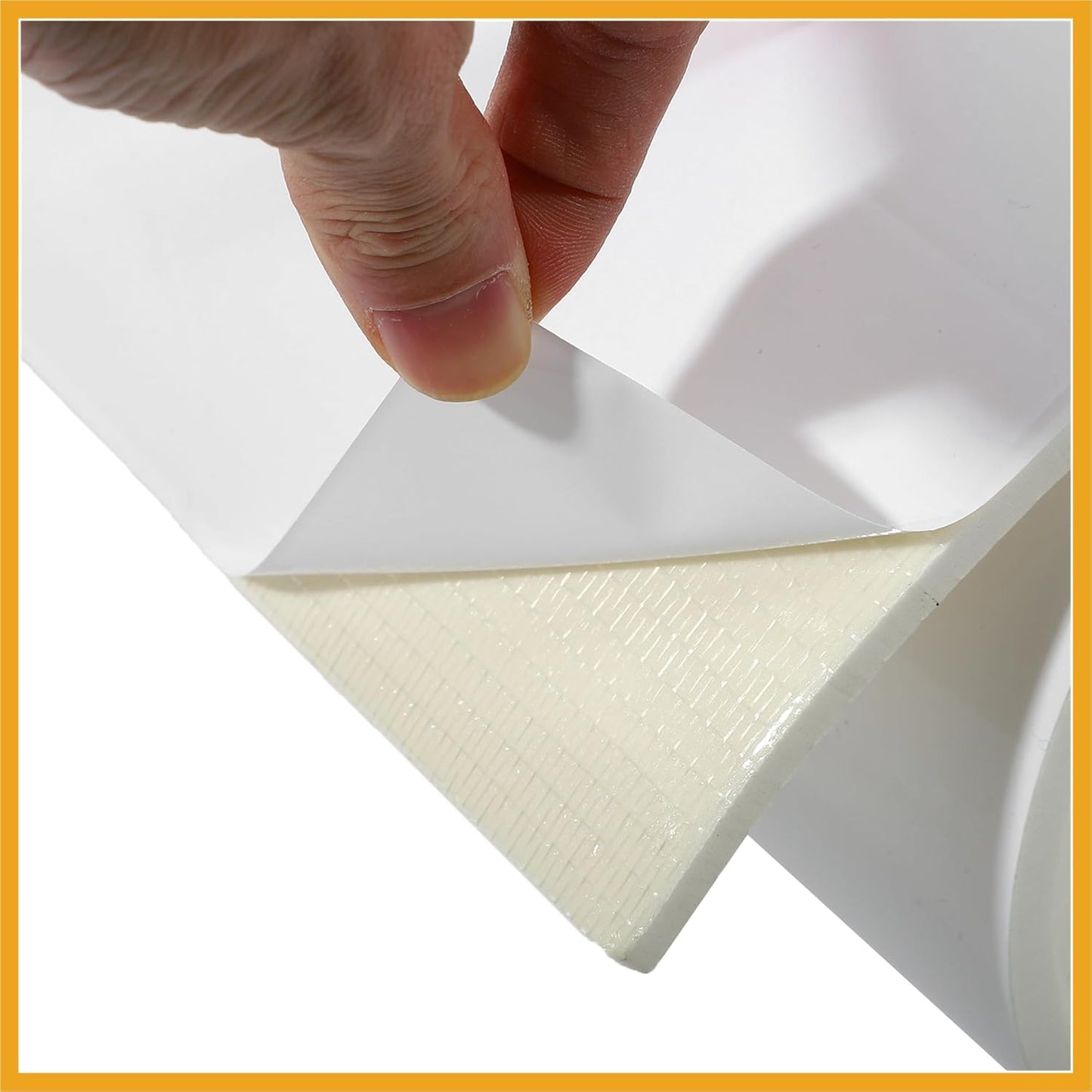 2000x200x6.5mm Car Garage Wall Guard Door Bumper Universal Protector Anti Collision Waterproof White Replacement