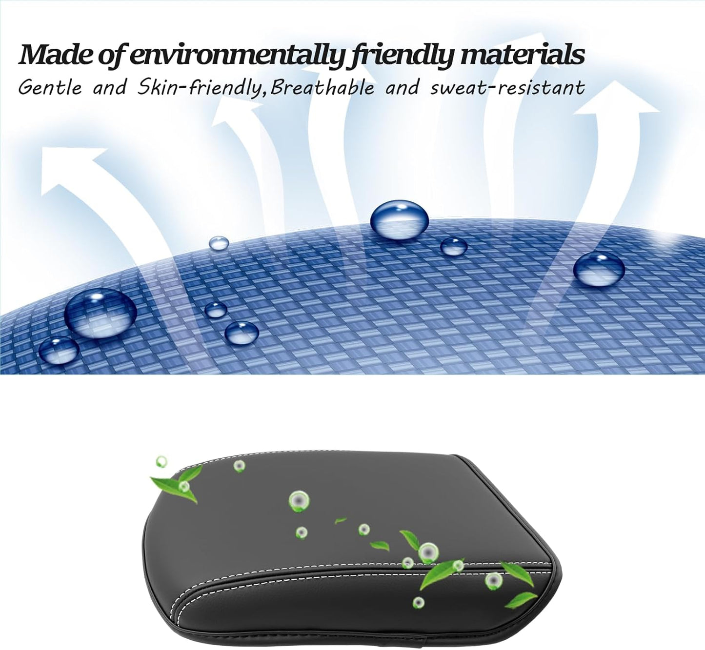 SKTU for 2025 VW Tiguan Accessories Center Console Cover for 2025+ Volkswagen Tiguan (S/SE/SE R-Line Black/SEL R-Line) Armrest Cover 2025 Tiguan Accessories 2025 Tiguan Console Cushion (Thickened)