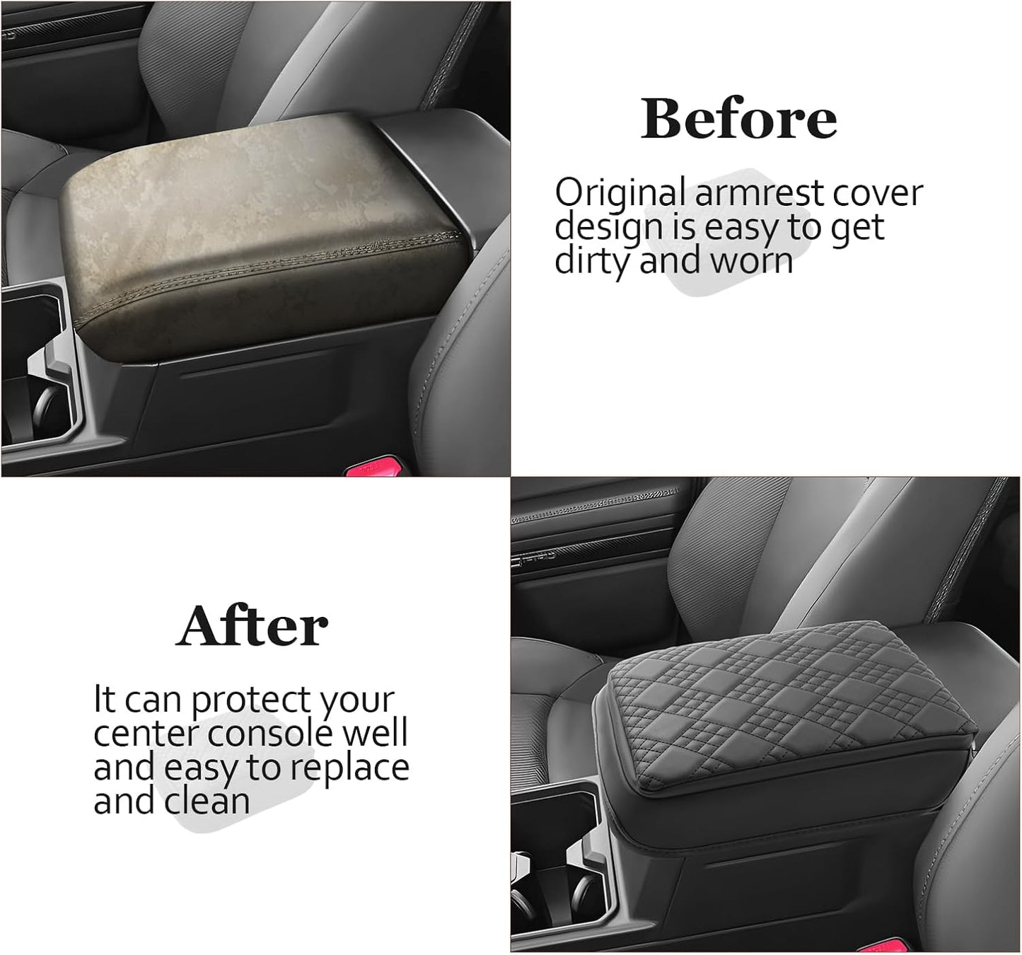 SKTU 2025 2026 4Runner Armrest Cover for 2025 2026 Toyota 4Runner Center Console Cover Toyota 4Runner 2025 2026 Accessories 2025 2026 4Runner Center Console Cushion