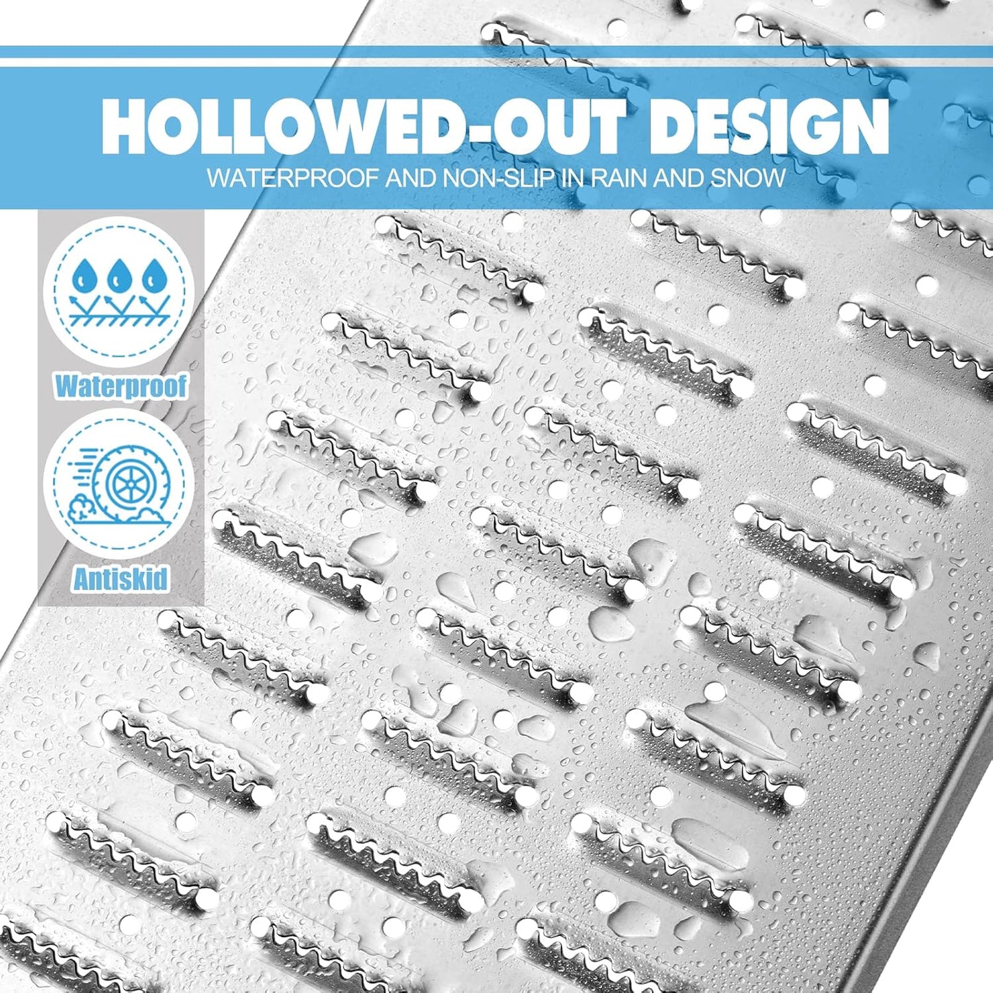 78.7" L × 8.6" W Loading Ramps for Pickup Trucks(2 Pcs),1500LBS Folding Truck Ramps(with Handle),Motorcycle Ramp, ATV Ramps for Lawn Mower,Snow Blower,Dirt Bikes,Car Tailgate,Golf Carts,UTV