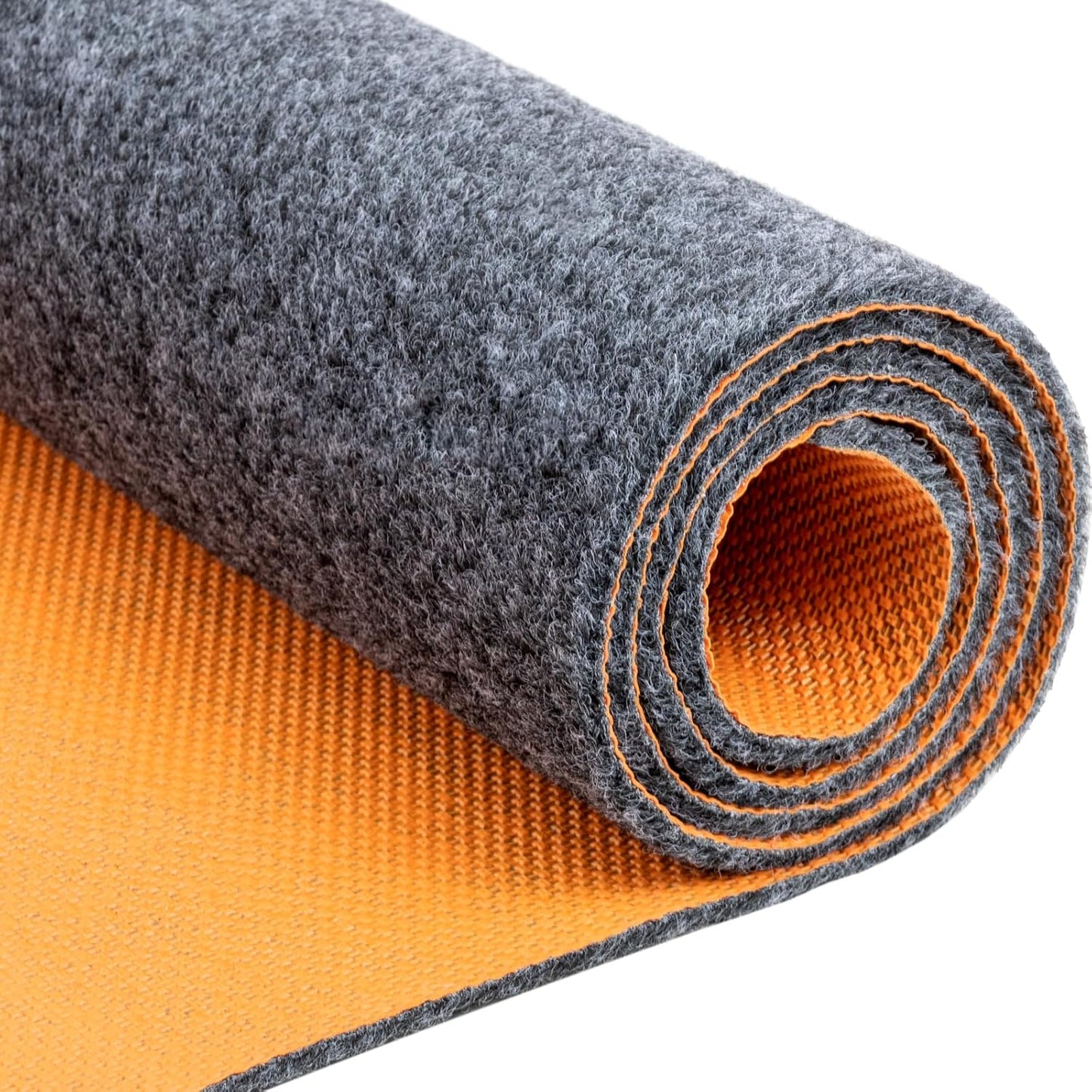 64 X 32 Inch Heavy Duty Oil Spill Mat, 6.5mm Thickened Garage Floor Mat for Under Car, 1/4" Waterproof Rubber Backing Absorbs Oil Quickly, Washable, Reusable, Durable, Non-Slip