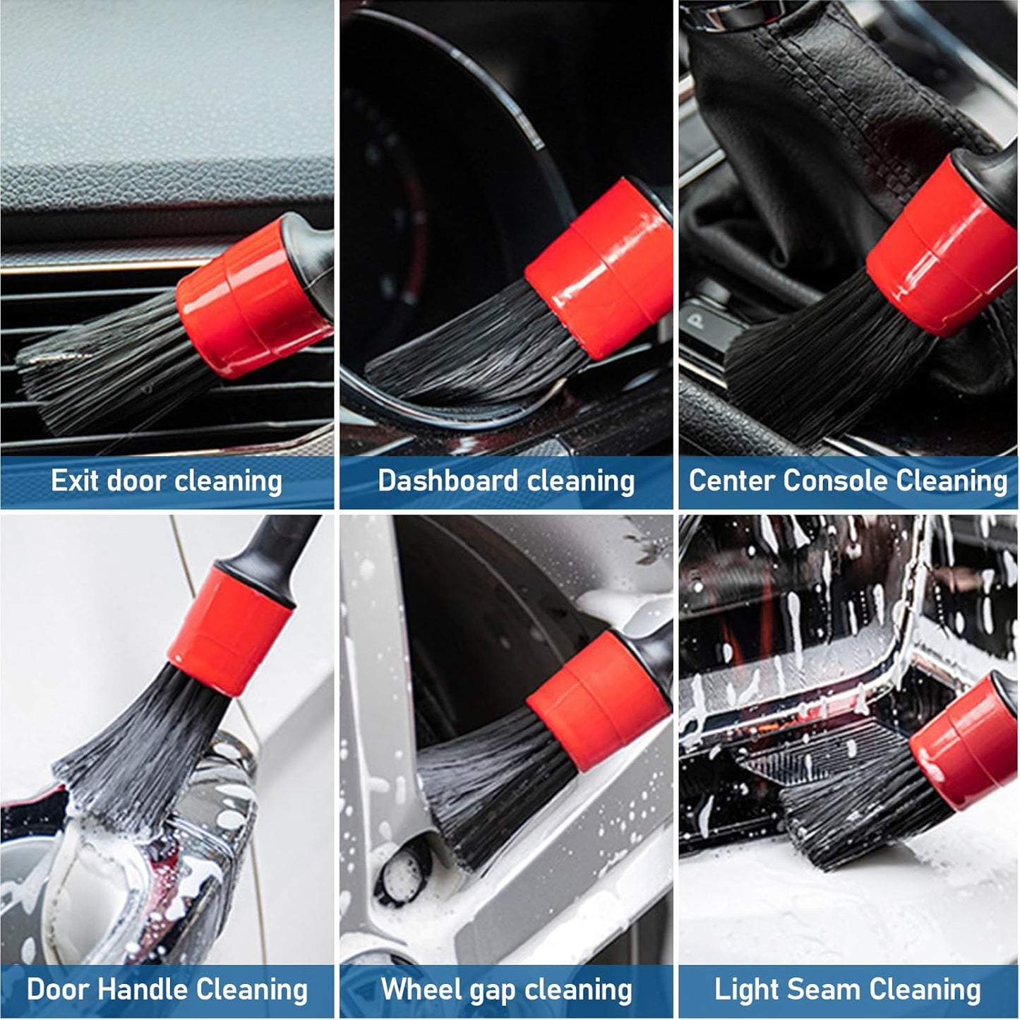 Tornado Car Cleaning Air Blow Gun – High Pressure Interior Detailing Tool with 360° Swivel Nozzle, Pneumatic Dust Blower for Auto Carpet Seats Dashboard Console Cleaning.