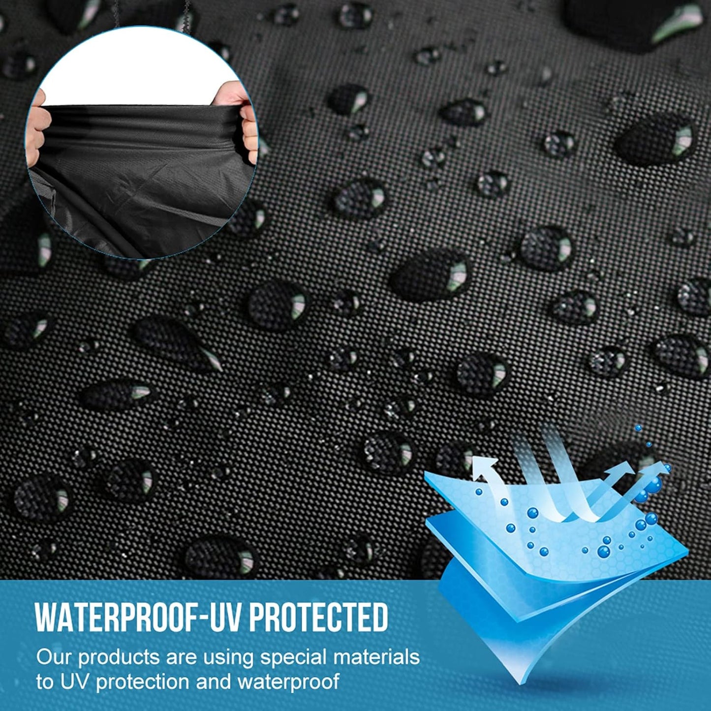 ATV Cover Waterproof Heavy Duty XXXL 102 Inches 300D Oxford Cloth Quad ATC 4 Wheeler Rain Cover All Weather for Polaris Sportsman Yamaha Honda Kawasaki Quad Bike(102 * 48 * 48 Inch)