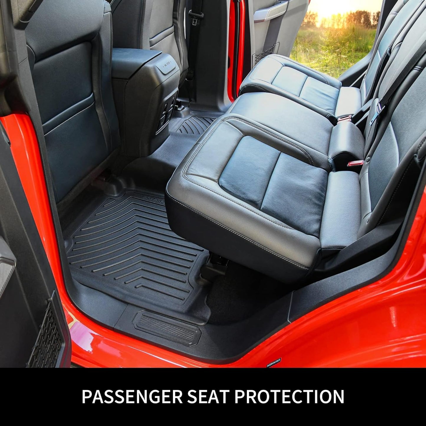 OEDRO Floor Mats Cargo Liner Fit for Mazda CX-50 2025 2024 2023 (Non Hybrid), TPE All-Weather Guard Waterproof Floor Liners Set CX-50 Accessories Fits 1st & 2nd Row, Cargo Mat, Black