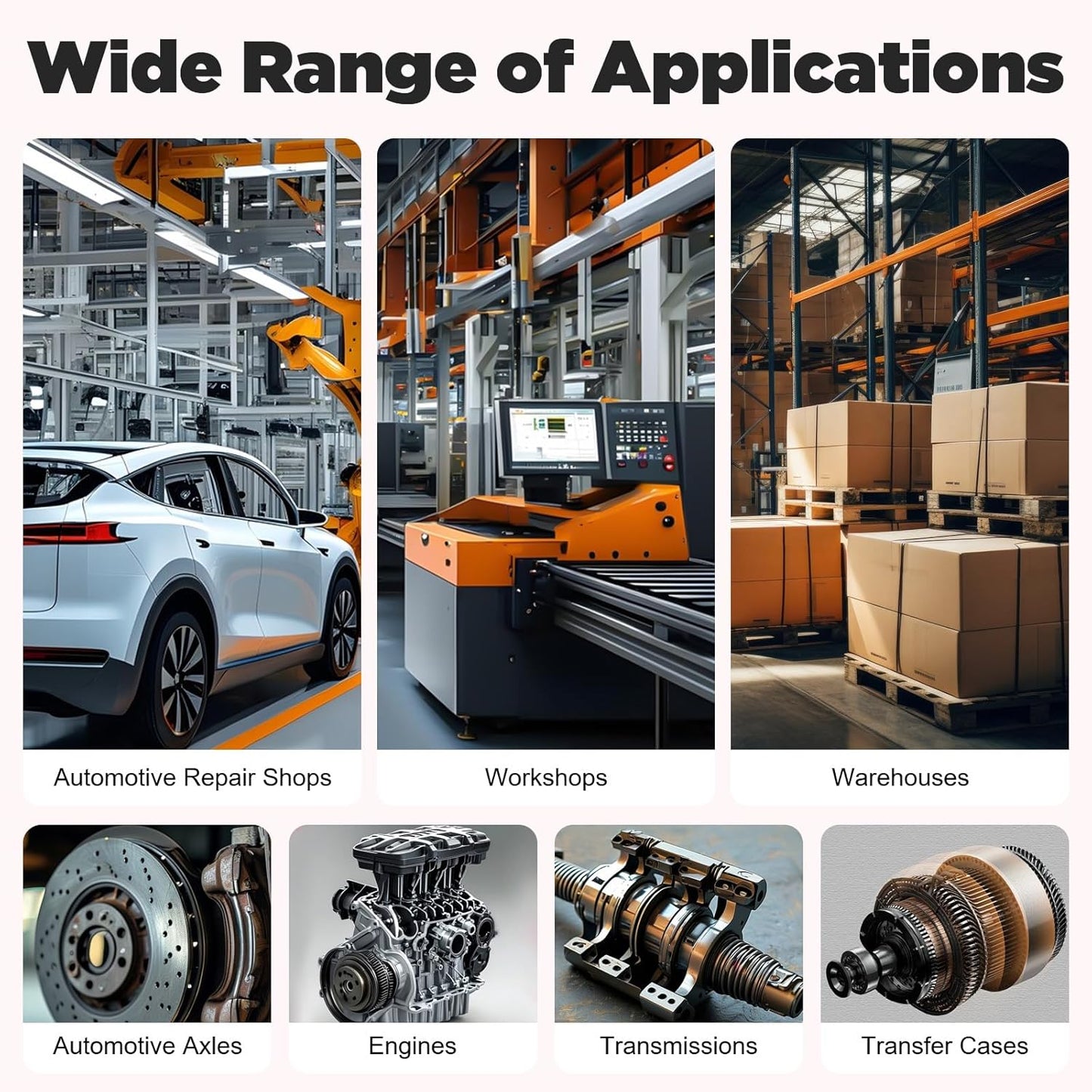 LOYALHEARTDY Engine Hoist with Lever, 2 Ton 4400 LBS Folding Cherry Picker Shop Crane Hoist Lift, Heavy Duty Hydraulic Engine Crane with 6 Casters, Engine Lift Hoist Lever for Engine Lifting Loading