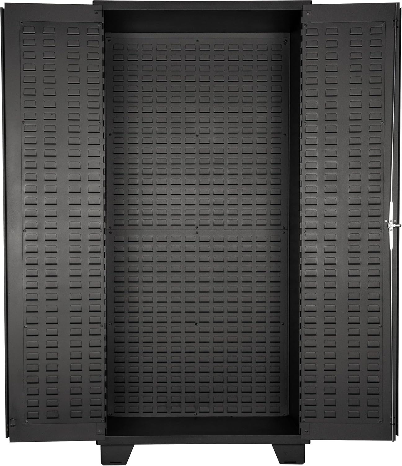 Jamco Tool Storage Cabinets with Bin Mounts, Model DZ, Includes 132 Bins, 36-Inch W x 24-Inch D x 78-Inch H, Yellow Bins