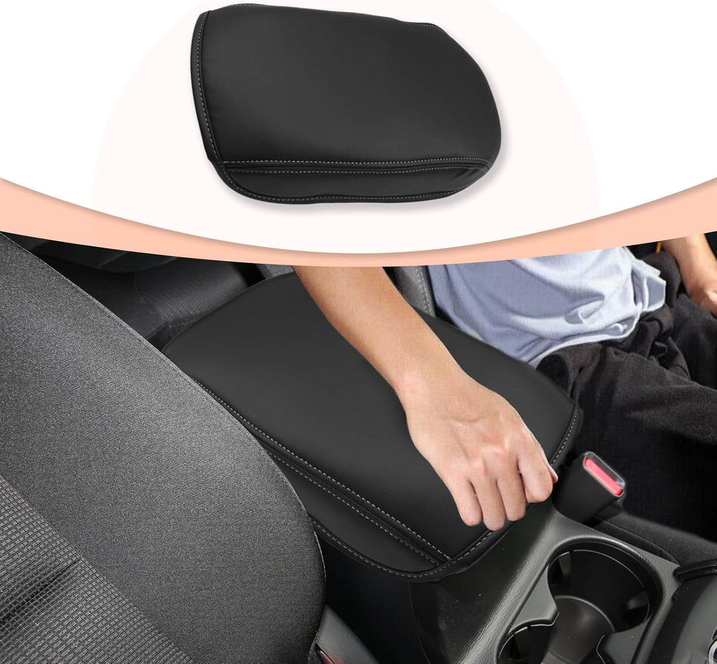 CDEFG for Mazda CX-5 2018-2025 Center Console Cover Armrest Box Cover for CX 5 CX5 2019 2020 2021 2022 2023 2024 2025 Accessories Console Arm Rest Protector