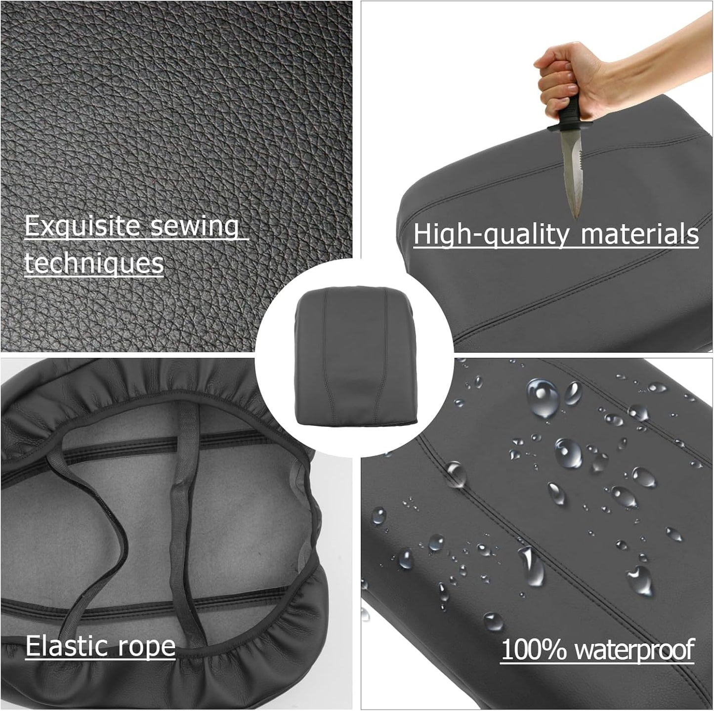 2025 2026 Silverado EV Center Console Cover Compatible with 2024 2025 2026 Silverado EV/GMC Sierra EV Accessories 2025 2026 Silverado EV/GMC Sierra EV Armrest Cover Armrest Console Cover (Thin Black)