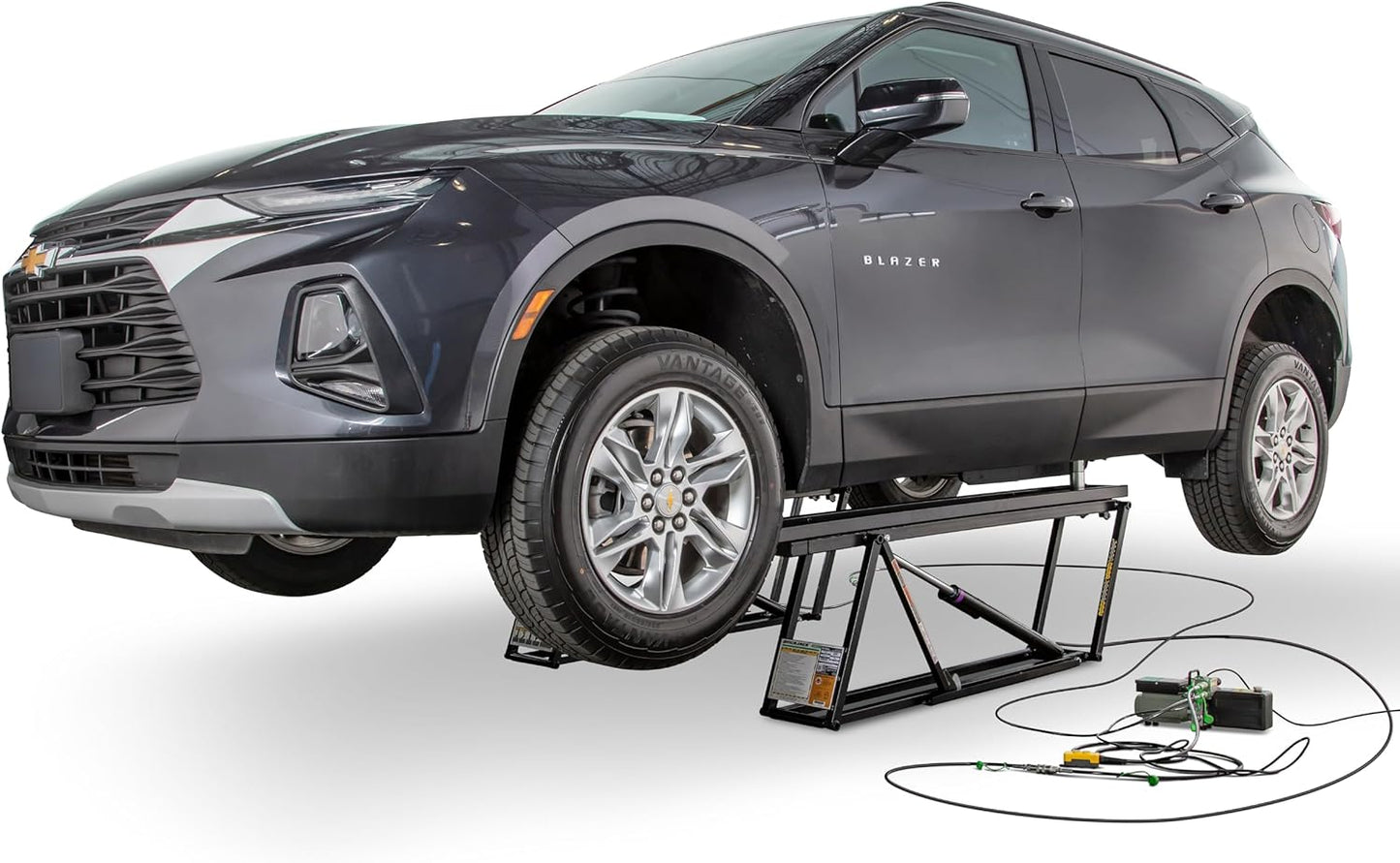 QuickJack 6000TL Portable Car Lift with 6,000lb Capacity, with 110V Power Unit, Safe & Portable Design Garage Lift for Home, Garage, Shop, or Mechanic Auto Repair