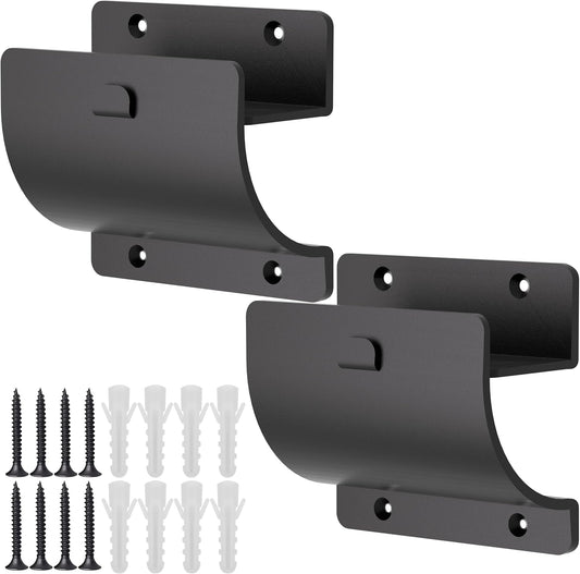 Ladder Hooks, 2 Pack Ladder Hangers for Garage Wall Wheelbarrow Hanger for Home Storage