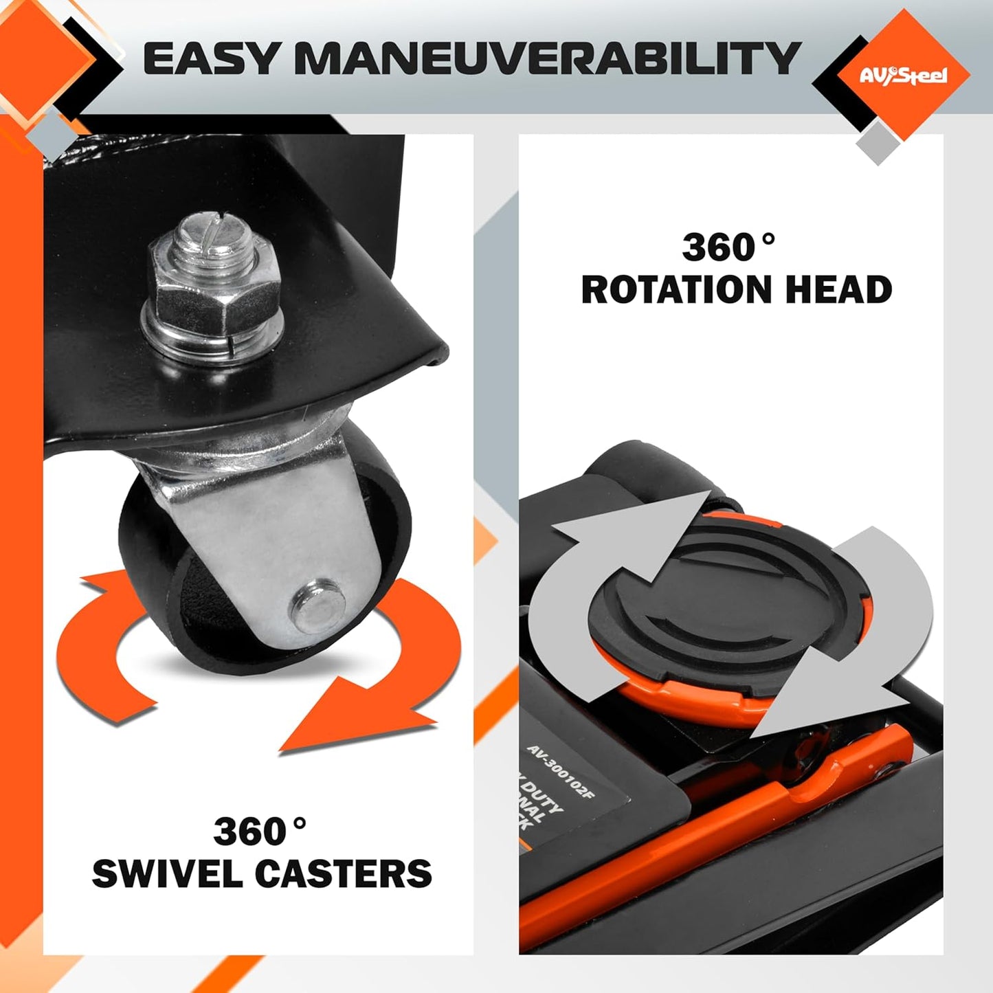 Low Profile Floor Jack 3 Ton (6600 lbs), Heavy Duty Hydraulic Jack for Car, Heavy-Duty Floor Jack with Dual Pistons Quick Lift Pump, Car Floor Jack with Lifting Range 3-1/8'' to 19-7/8''