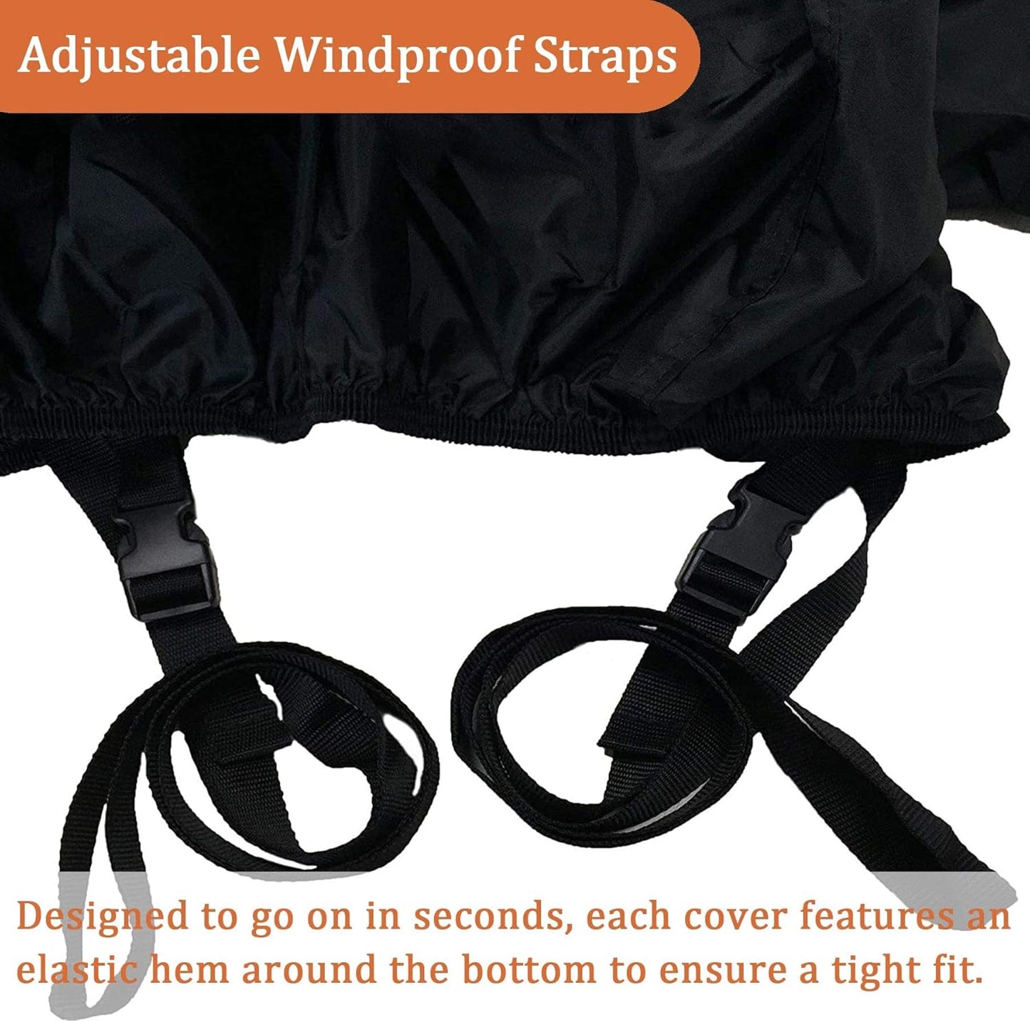 ATV Cover All Weather Outdoor Protection, Heavy Duty 420D Waterproof Oxford Fabric, Quad Bike ATV Cover, XL 76inchs Universal Fit, 4 Wheeler Cover fit Polaris Suzuki Arctic Cat