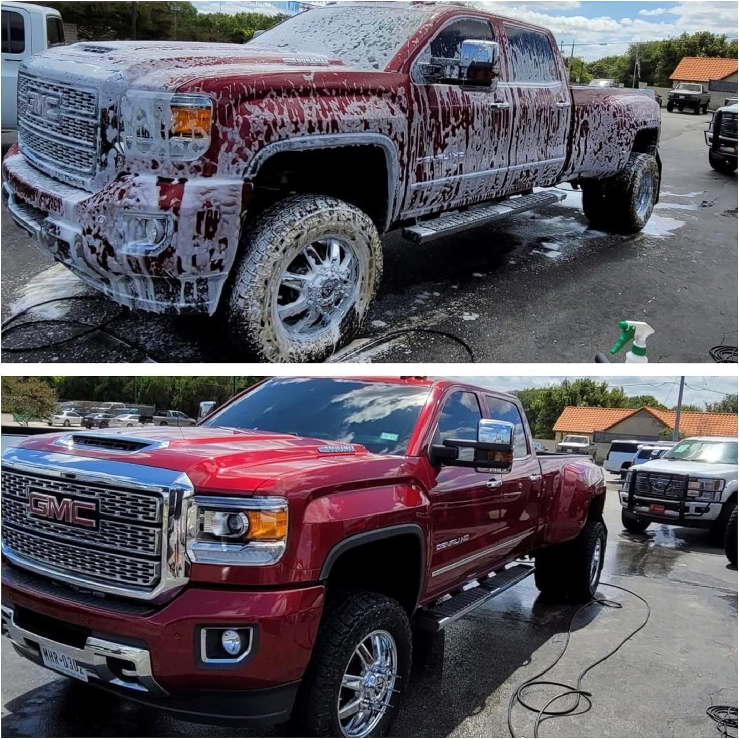 Foam Cannon Ready to Use - Touchless Car Wash Shampoo (1 Gallon, 128 oz) – No Mixing Ratio Required - Commercial Grade Auto Cleaner – Great for Cars, Trucks, Motorcycles, Mopeds, ATVs - Wash Chems (4)