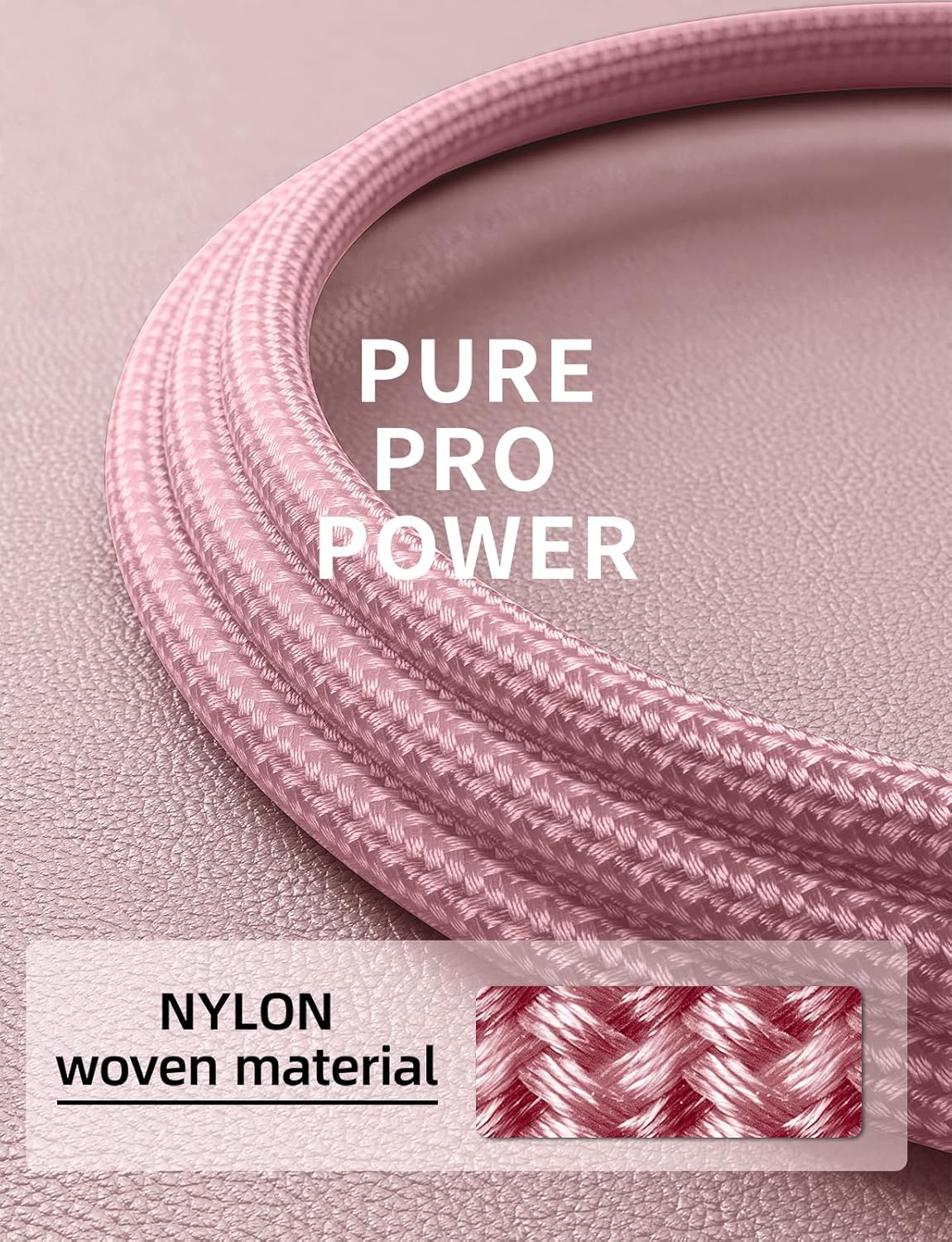 Long iPhone Charger 10FT, 2Pack Lightning Cable [Apple MFi Certified] iPhone Charger Cord USB to Lightning Cable Compatible with iPhone 14/13/12/11 Pro Max/XS MAX/XR/8/7/Plus/6S/5S/iPad (Pink)