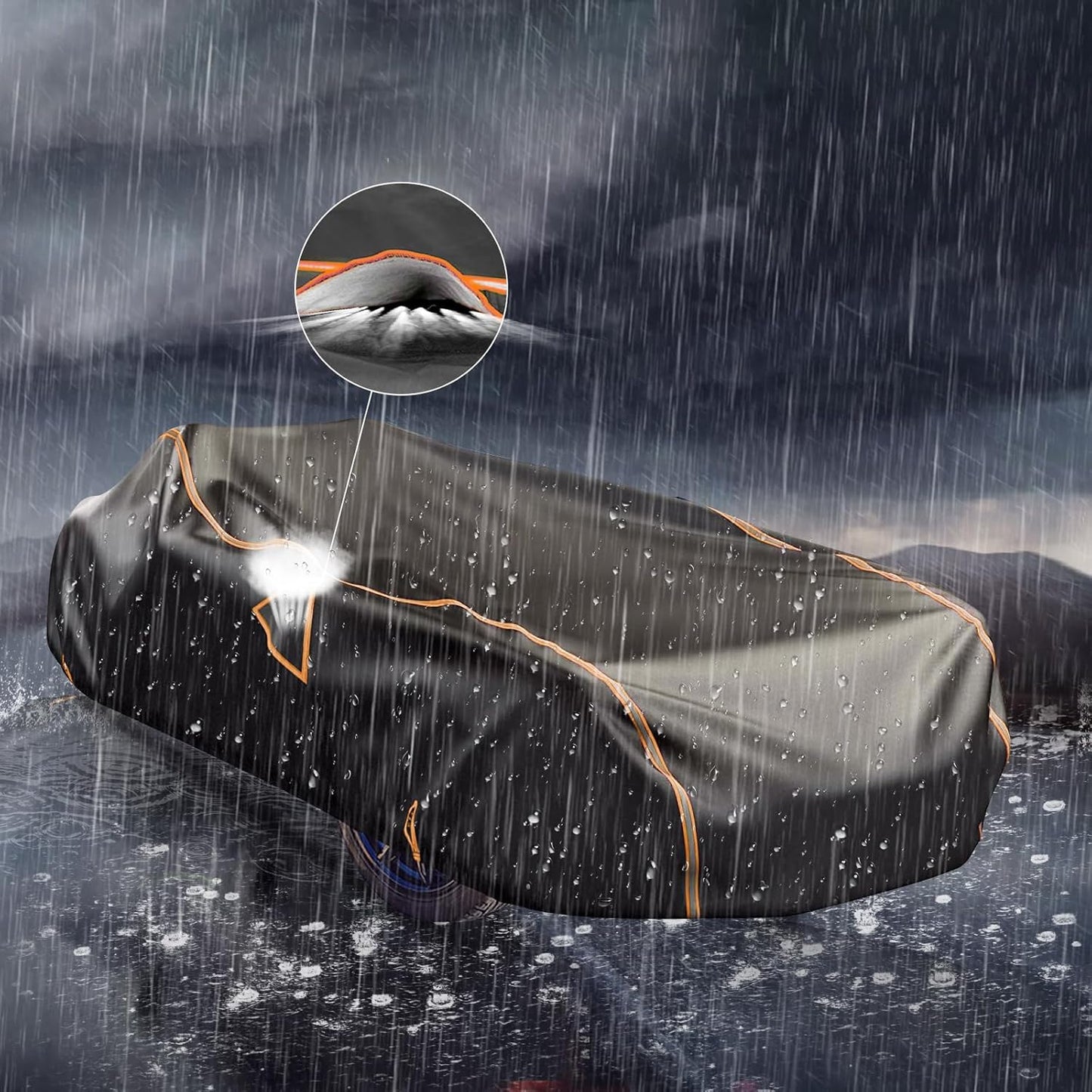 Full Cover for Polaris Slingshot Heavy Duty Premium Oxford Cover Windshield Cover Waterproof Windproof All Weather Protection Covers for Slingshot S SL SLR R Signature LE(420D Oxford)