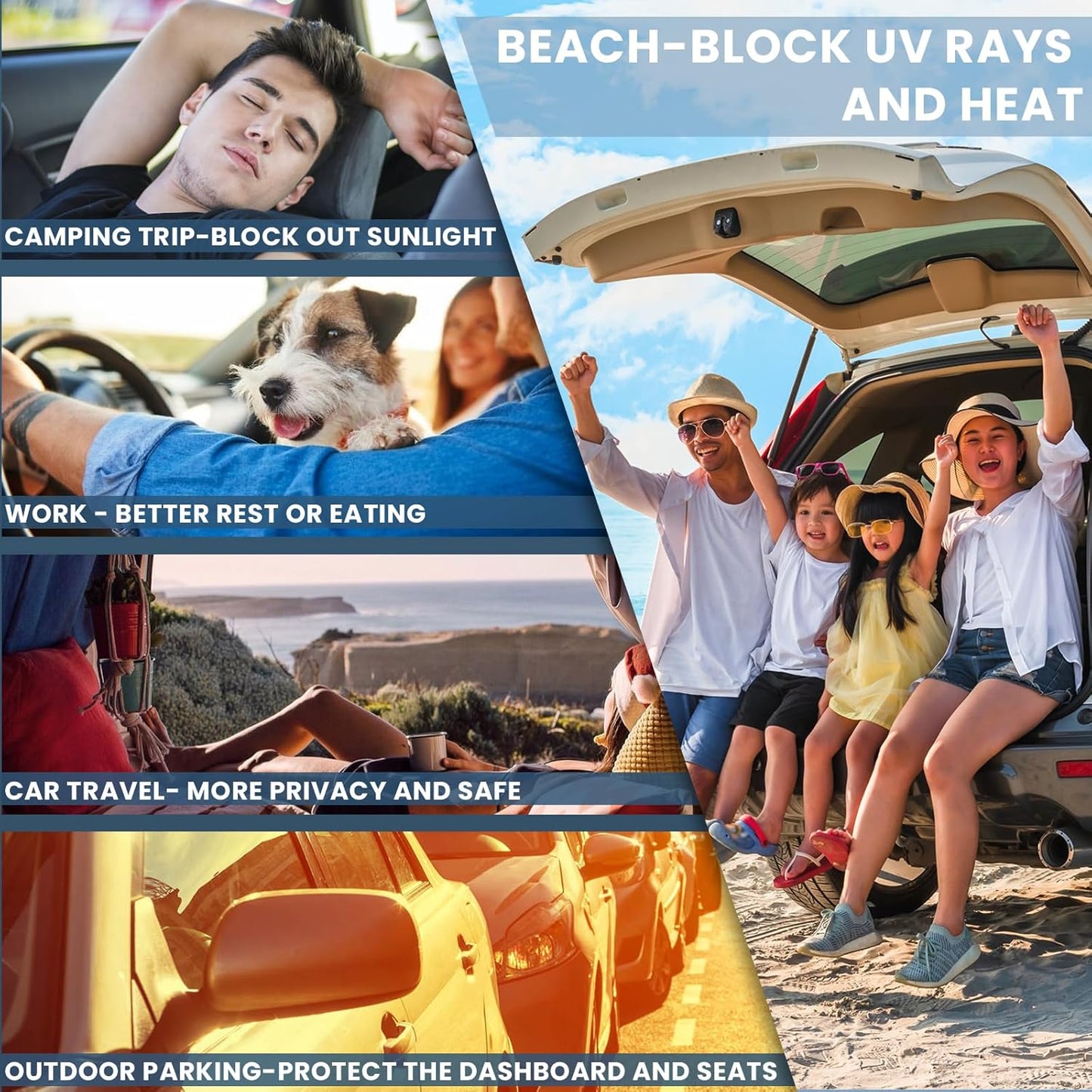 Sun Shade for Honda Odyssey Windshield Cover 2018-2024 2025 2026 4-Layer Front Window Shade Custom for Odyssey LX EX EX-L Touring Elite Sunshade 240T Shade Blocks UV Rays Cooler Car Accessories