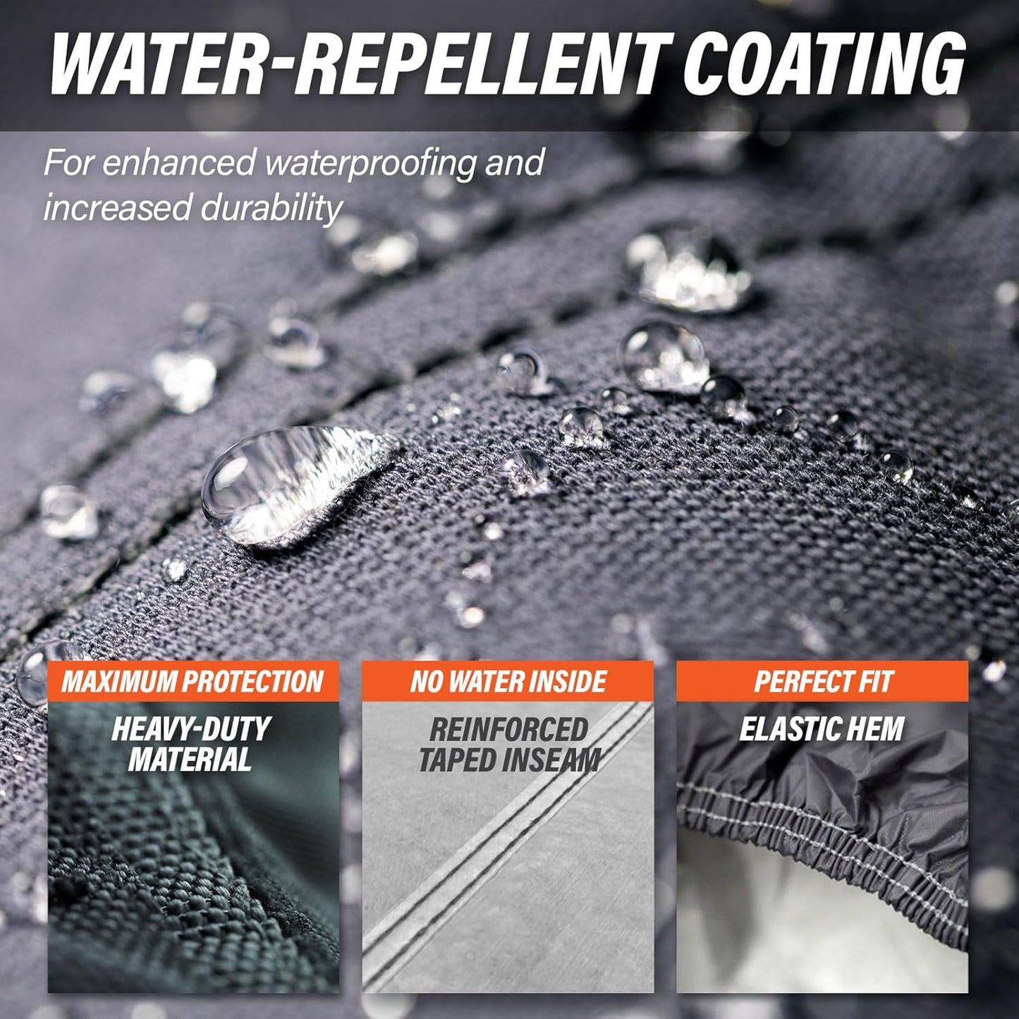 5 Layer Full Car Cover – Semi Custom Fit for Chevy Corvette C3 | All-Weather Protection: Dustproof, Windproof, UV-Resistant, Breathable & Durable