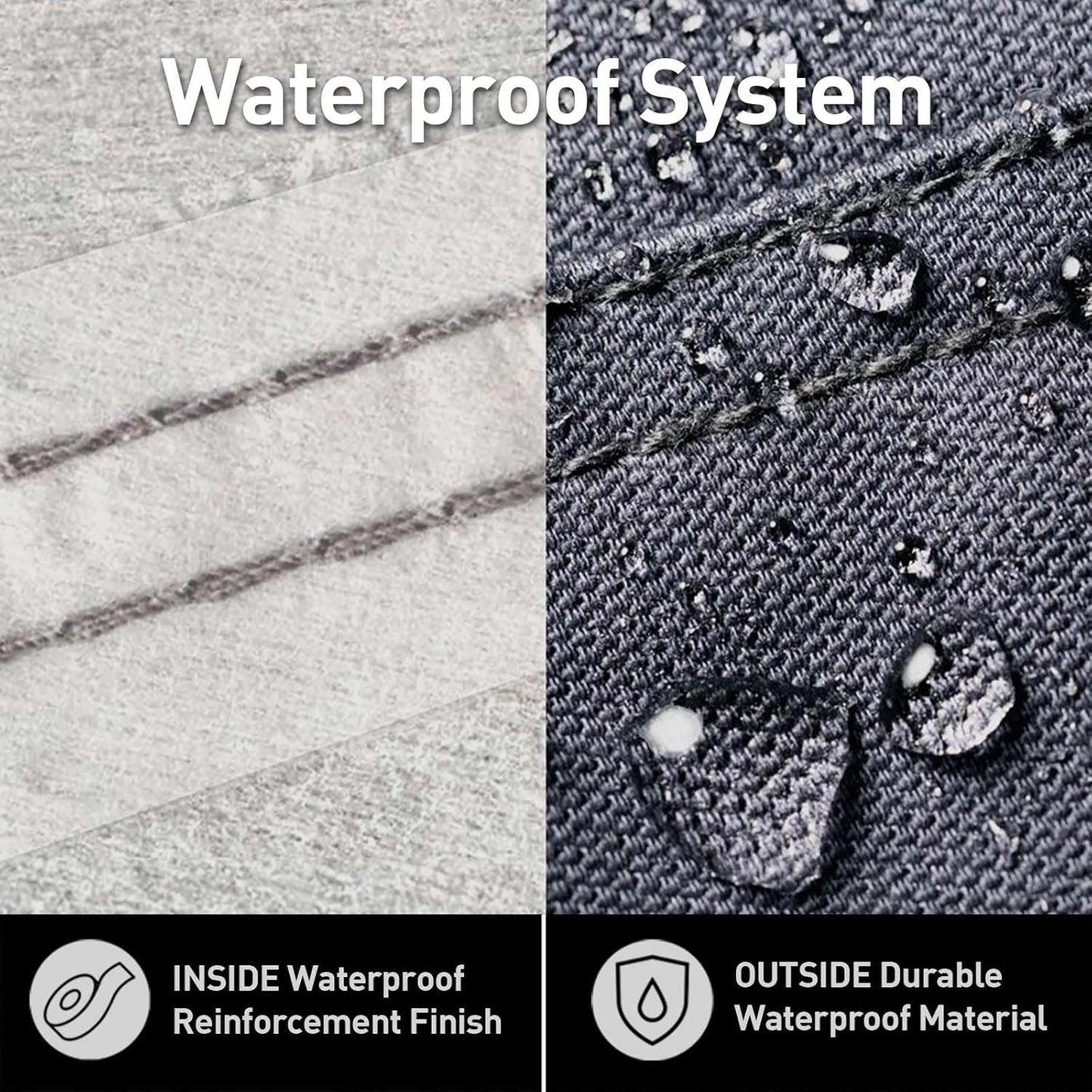 USCarCover Supreme All Weather Protection, Breathable Car Cover for Jeep CJ5 1955-1983 SUV 2-Door Upgraded Fabric Pollution, Dust, Sun, Snow, Rain