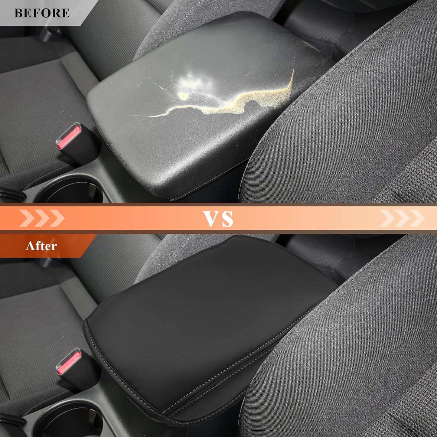 CDEFG for Mazda CX-5 2018-2025 Center Console Cover Armrest Box Cover for CX 5 CX5 2019 2020 2021 2022 2023 2024 2025 Accessories Console Arm Rest Protector