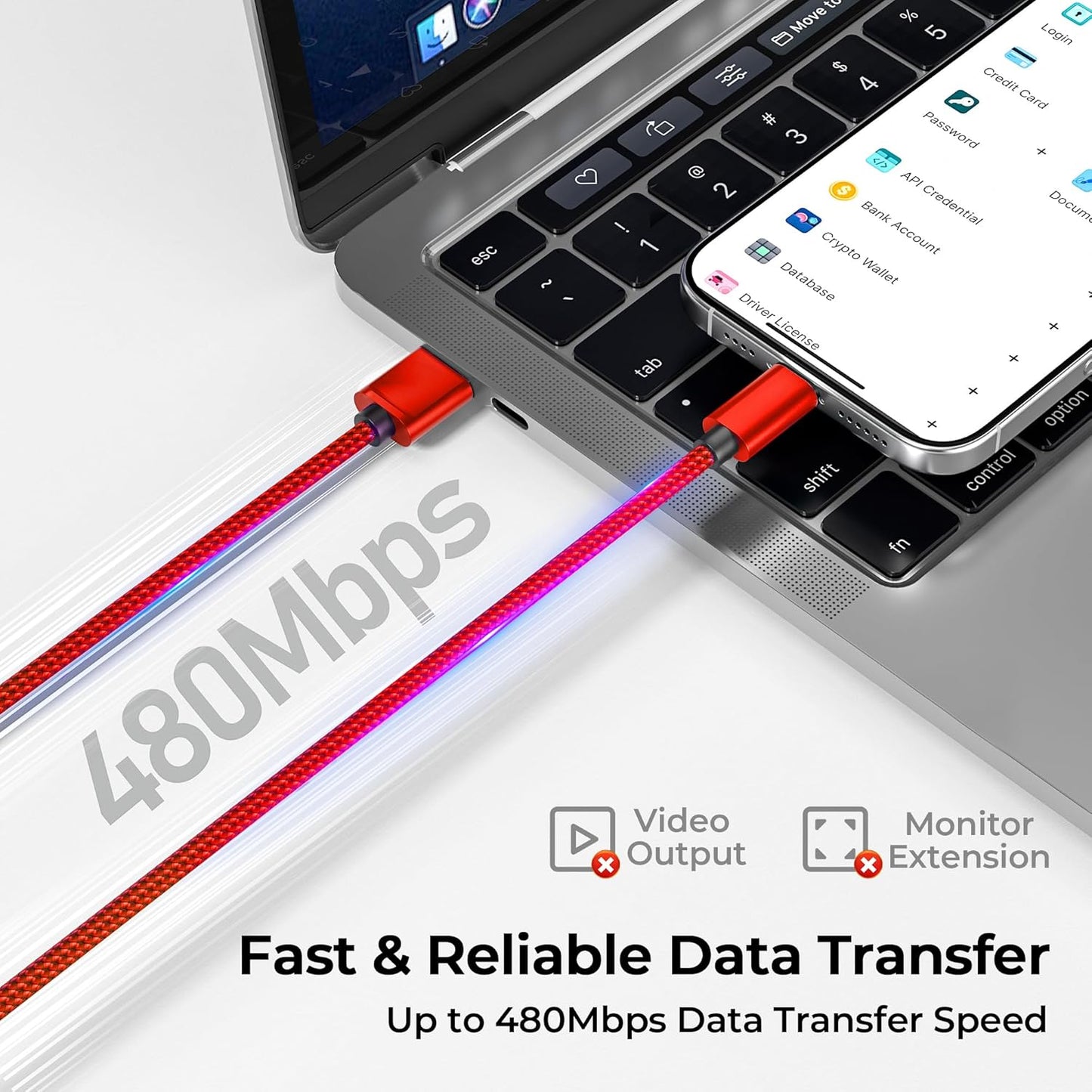 Basesailor USB Type C Charger Cable 3-Pack 3.3/6.6/10FT,Charging Cord for Samsung Galaxy Tab A 10.1 A7 S8 S7 S6 S5E,Z Flip Fold,Note 20,S9 S10 S10E S23 S20 S21 S22 FE Lite Plus Ultra,Google Pixel