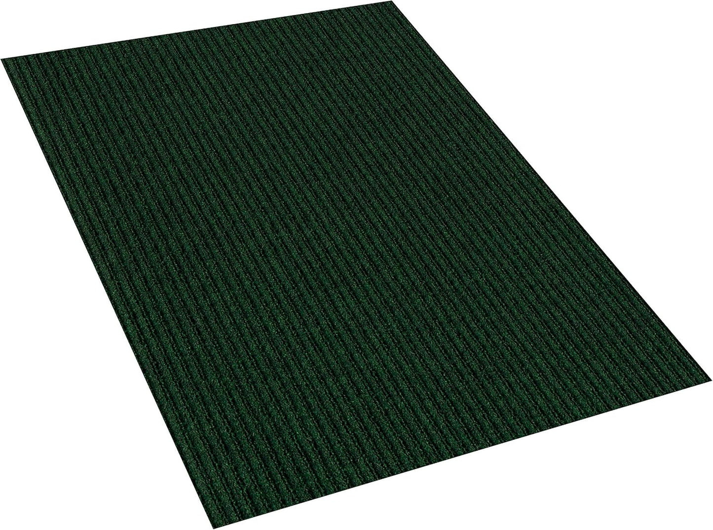 KOECKRITZ Heavy Duty Durable All Weather Indoor/Outdoor Non Slip Entrance Mat Rugs and Runners for Office Business Building Home Garage Front Door (4' x 17', Green)