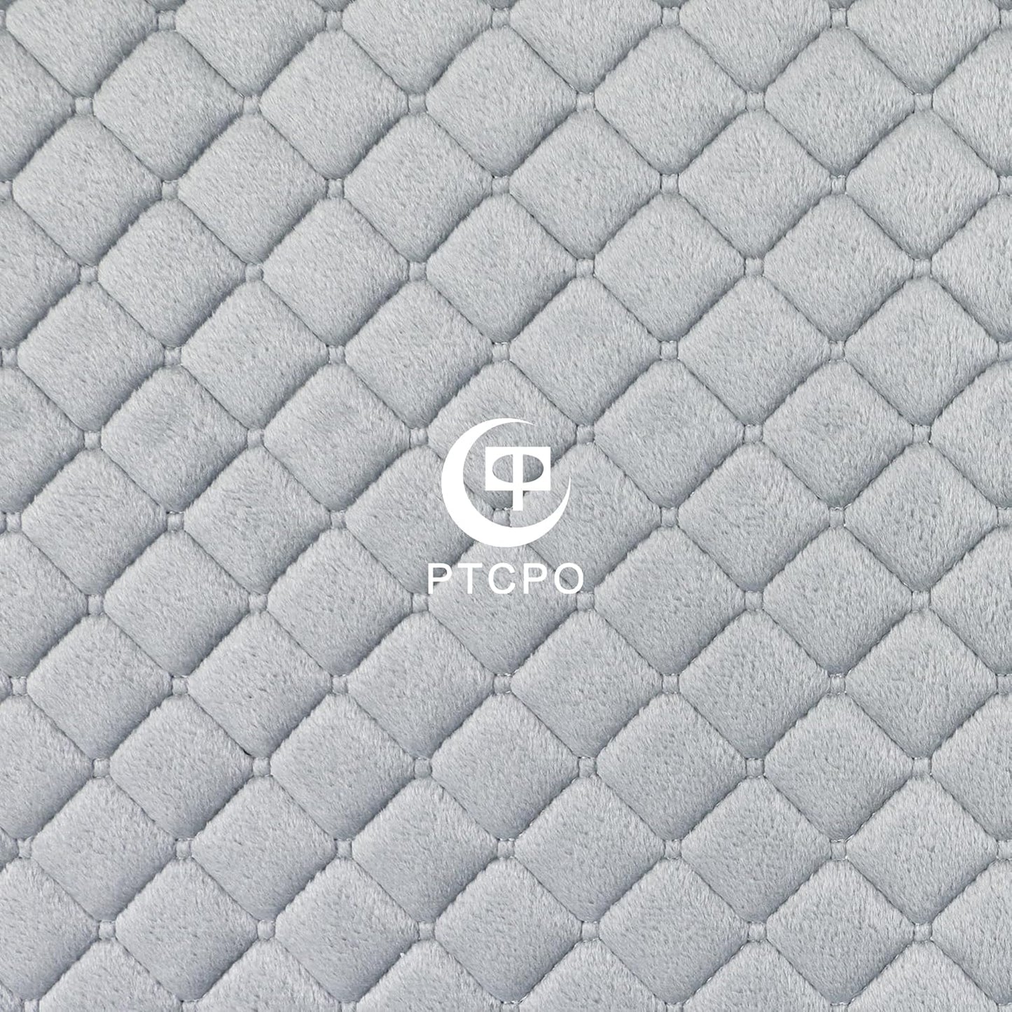 Soft Car Steering Wheel Cover for Sedan, SUV, Warm Luxury Velvet, Odorless, Universal, Anti Slip, Summer Winter, Gray, Large Size[15" 1/2-16"](39-41cm)