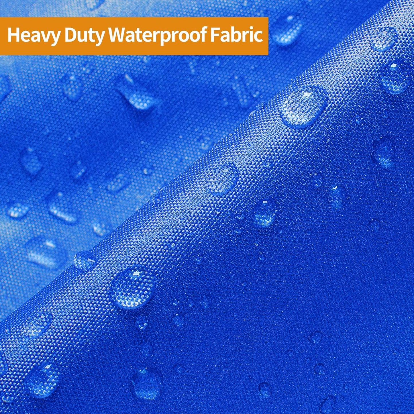 iCOVER Jet Ski Cover - Waterproof Heavy Duty Trailerable Jetski Covers for Seadoo Kawasaki Yamaha Wave Runner, Fits PWC Models Up to 113in Long